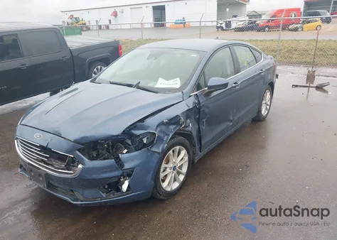 2019 Ford Fusion Se из США, поврежденный, VIN 3FA6P0HD4KR173672